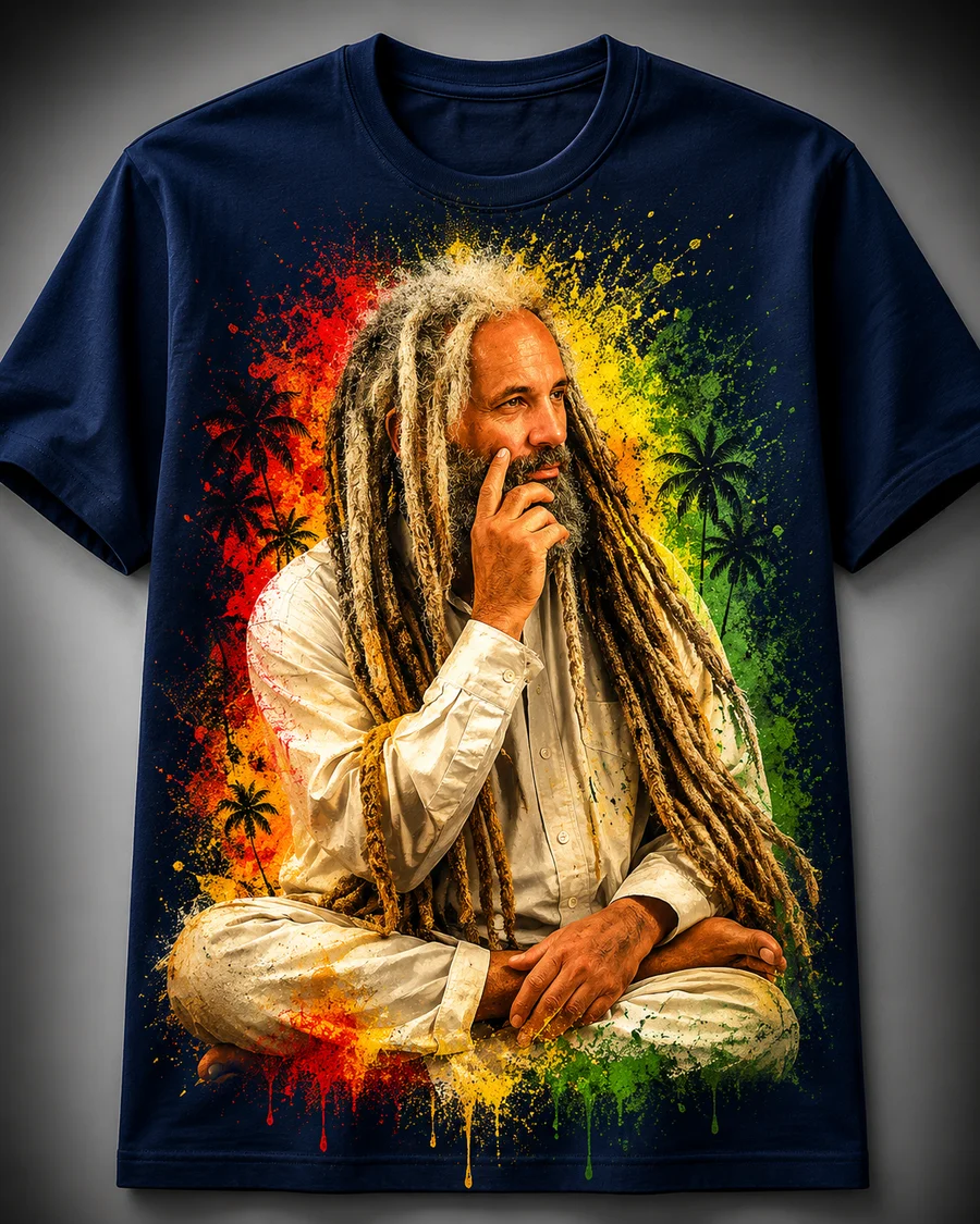 Blue Artist Tee