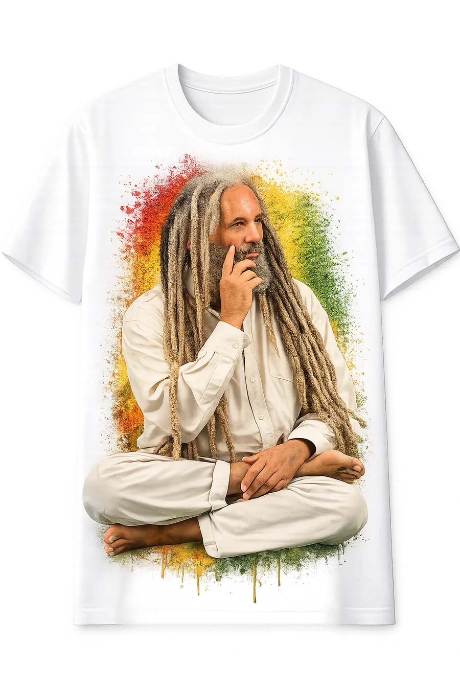 White Artist Tee